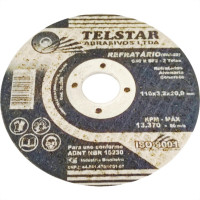 Disco De Corte Para Refratario Telstar 110 X 3,2 X 20 302206 - Kit C/10 