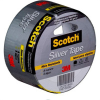 Fita Silver Tape 3M 45Mm X 5M Cinza Hb004557912