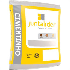 Cimentinho Branco Juntalider 1Kg  - Kit C/20 