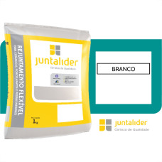 Rejunte Juntalider 1Kg Branco  - Kit C/20 