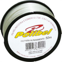 Linha Pedreiro 1 Fio Polibel 50M 36 - Kit C/12 