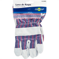 Luva Raspa Tecido Brasfort Par 8544