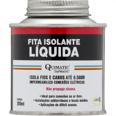 Fita Isolante Liquida 200Ml Vermelha Quimatic Bh1