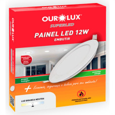 Ourolux Lum.Led Emb Red Ouro 12W 2,7K-3208A