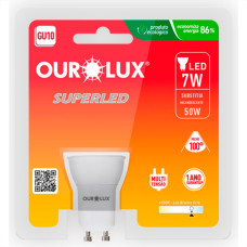 Ourolux Lamp Led Gu10  06W 3000K