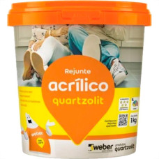 Quartizolit Rejunte Quartz Acr. Marrom Cafe 1Kg