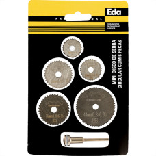 Eda Kit Serra Circular Mini C/06Pcs-Ola