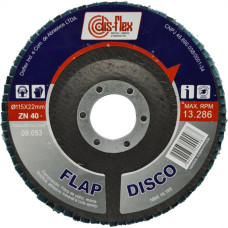 Disflex Disco Flap  Fibra 4.1/2X 40