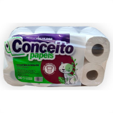 Conceito Papeis Papel Toal.Bobina 100% Cl.100Mtx8