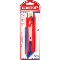 Emtop Estilete Emborrachado  Sk5 - 18Mm