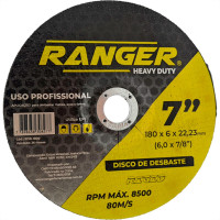 Ranger Disco  Desbaste 7 X 7/8 - Kit C/10 Un