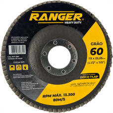 Ranger Disco Flap  4.1/2 X 60 - Kit C/10 Un