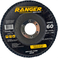 Ranger Disco Flap  Zirc.4.1/2 X 60 - Kit C/10 Un