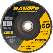 Ranger Disco Flap  7 X 60 - Kit C/5 Un