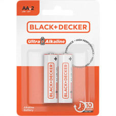 Black Pilha B&D Ultra Alkalin. Aa Lr6 C/2