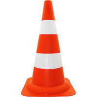 Pro Safety/Cone Cone P/Sinaliz.Delta 50Cm Laran/Bco