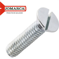 Jomarca Parafuso Maquina Ch.Fenda D  1/8 X 3/4 - Kit C/5 Centos