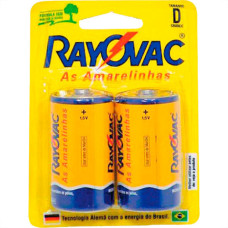 Rayovac Pilha  Amarela. Grande C/2