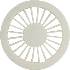 Luconi Grelha Plast.Redonda Bco 100  - Kit C/10 Pc