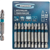 Mundo Das Ferramentas Bits Phillips Gross S2(Ph2)X 50Mm C/10