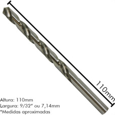 Irwin Broca Aco Rapido  P 9/32 - Kit C/5 Pc