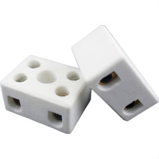 Interneed Conector Porce.  Bip.10Mm - Kit C/10 Pc