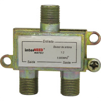 Interneed Divisor Cabo Coaxial  2X75 - Kit C/10 Pc