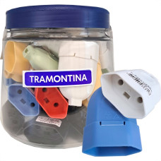 Tramontina Pino Femea 2P  Color.Pote - Kit C/24 Pc