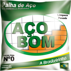 Aco Palha De  N.0 - 22Gr - Kit C/20 Pc