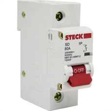 Steck Disjuntor  Din.1P 80A C 10Ka