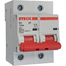 Steck Disjuntor  Din.2P 125A C 10Ka