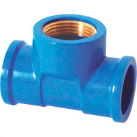 Krona Tee Azul  25Mm X 3/4 - Kit C/20 Pc