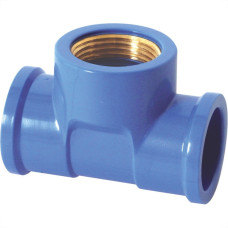 Krona Tee Azul  25Mm X 3/4 - Kit C/20 Pc