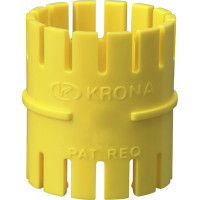 Krona Luva. P/Conduite  Amarelo 20Mm - Kit C/50 Pc