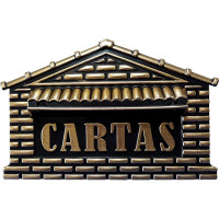 Real Caixa Carta Pvc  Pto/Ouro - 04P