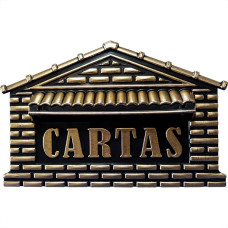 Real Caixa Carta Pvc  Pto/Ouro - 04P