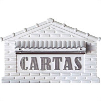 Real Caixa Carta Pvc  Bco/Ouro - 04P