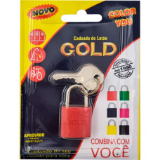 Gold Cadeado  Color 20 Vermelho