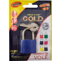 Gold Cadeado  Color 25 Azul