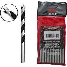 Hansa Tecnica Broca Aco Carbono 3 Ponta Htom 03Mm - Kit C/10 Pc