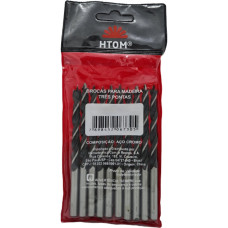 Hansa Tecnica Broca Aco Carbono 3 Ponta Htom 07Mm - Kit C/10 Pc