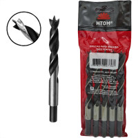 Hansa Tecnica Broca Aco Carbono 3 Ponta Htom 12Mm - Kit C/5 Pc