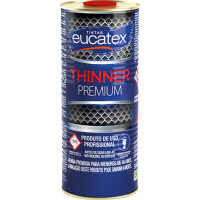 Eucatex Thinner Peg & Pinte 900 Ml - Kit C/12 Pc