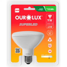 Ourolux Lamp Led Par-30  09W 3000K