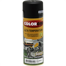 Colorgin Spray  Alta Temp.Preto-5722