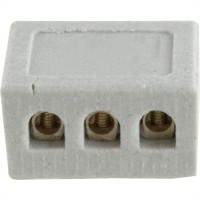 Foxlux Conector Porce. Tripolar 10 - Kit C/10 Pc