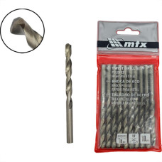 Mundo Das Ferramentas Broca Aco Rapido Mtx 1,0Mm - Kit C/10 Pc