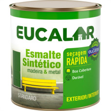 Eucatex Esmalte Sintetico Eucalar 1/4 Amarelo