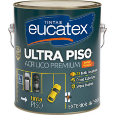 Eucatex Tinta  Piso 3,6Lt Verm.Seguranca