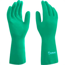 Imbat Luva Latex  Forrada Verde 10 - Kit C/12 Pr